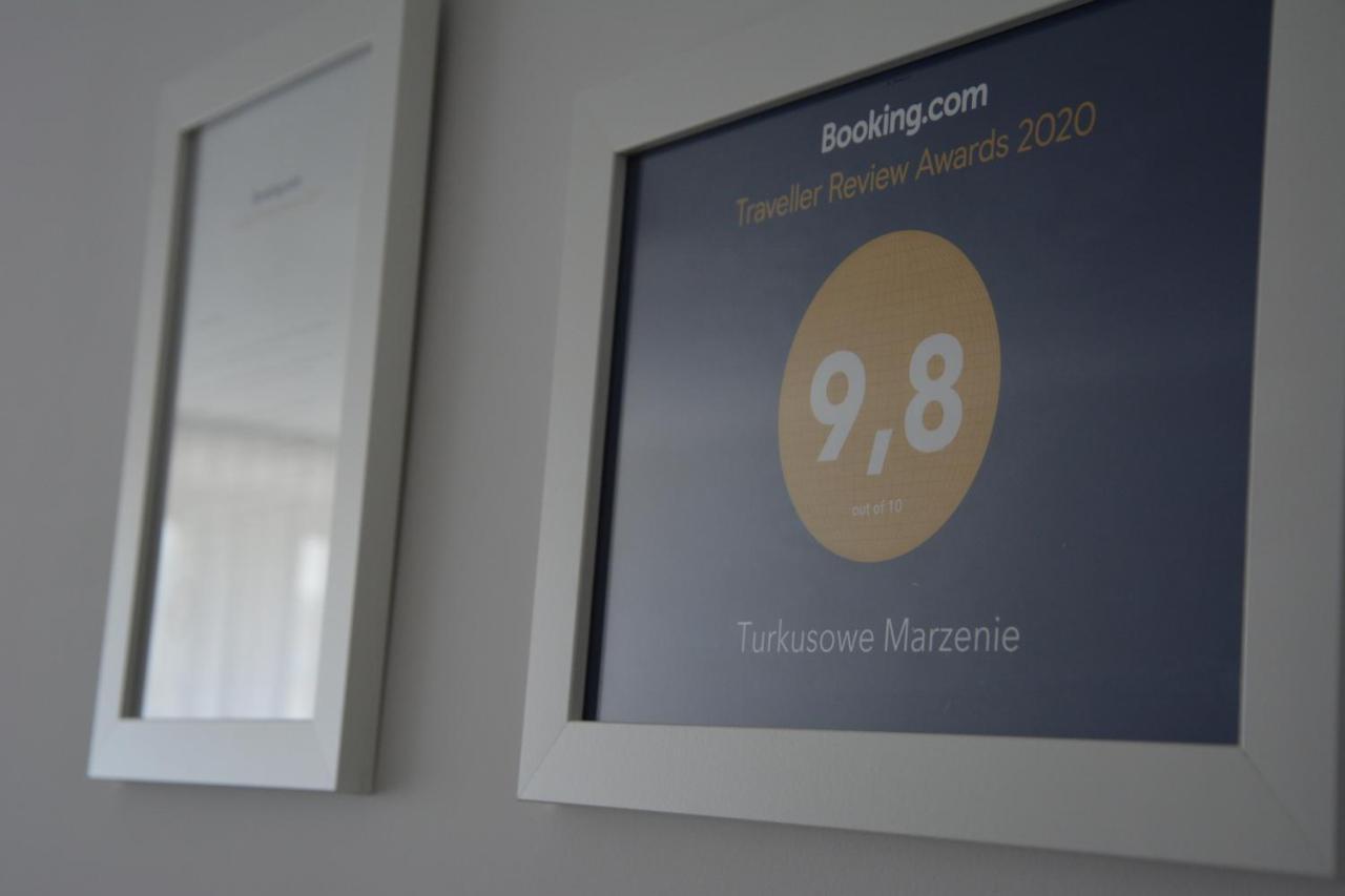 Turkusowe Marzenie Apartment Gdansk Bagian luar foto